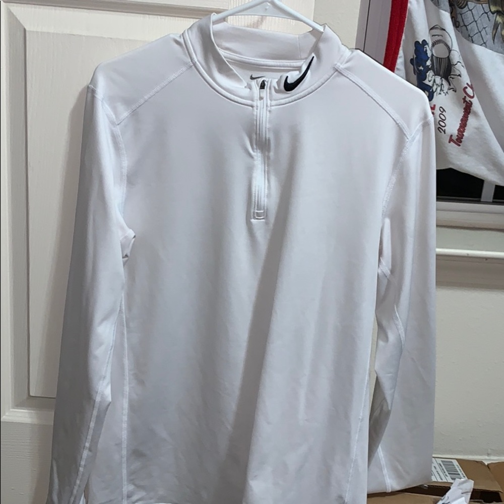 Men’s Dri-Fit long sleeve w/ 3/4 Zip Up